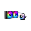 1stPlayer TS1-240-BK ARGB Liquid cooler - Black Cooling System