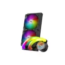 1stPlayer Infinite Space MTIS-240-BK RGB Liquid cooler - Black Cooling System 