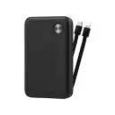 WiWU Wi-P060 Endurance Built-in Dual Cable 10000mAh Black Power bank
