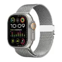 WiWU WB017 Stainless steel watch band for iwatch 44/45/49mm - Silver
