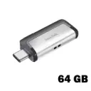 SanDisk 64GB Ultra Dual Drive USB Type-C | USB-C & USB-A | High-Speed USB 3.1 up to 150MB/s OTG Flash Drive