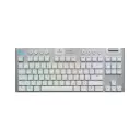Logitech G915 TKL LIGHTSPEED Wireless RGB Mechanical GL Tactile Switch White Gaming Keyboard