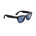 Ray-Ban S52 Skyler F Shiny Black L Transitions Cerulean Blue | Smart Glasses