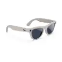 Ray-Ban S52 Skyler F Shiny Chalky Gray L Clear to Sapphire Transitions | Smart Glasses