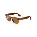 Ray-Ban S50 Wayfarer F Shiny Caramel L Polar Brown | Smart Glasses