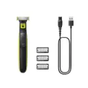 Philips OneBlade QP272420 Electric Shaver Lime Green for Face