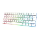 Gamepower LYRA RGB 60M White Mechanic Blue Switch Wired Gaming Keyboard