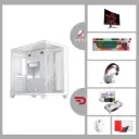 Blaze BL-506TiUBND Ryzen 7-7700, Nvidia GeForce RTX 5060 Ti Ultra White 16GB, 32GB DDR5 RAM, 2TB NVMe SSD, MSI PRO B650-A | High-End Gaming System Bundle with MSI 27″ 250Hz Curved Monitor, Monka Mechanical Keyboard, Monka Wireless Mouse, Monka Wireless Headset, Monka XL Mouse Pad