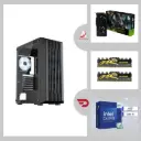 Blaze BL-506AB Intel i5-12400F, Nvidia GeForce RTX 5060 8GB Graphic Card, 32GB DDR4 RAM, 1TB NVMe SSD, MSI Pro H610M Motherboard | Mid-Range Gaming System