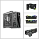 Platinum PL-90X Ryzen 9 9000 Series, Nvidia RTX 5090 32GB, 32GB DDR5 Memory, 2TB SSD, Liquid Cooler | Ultra High-End Gaming System (Black Edition)
