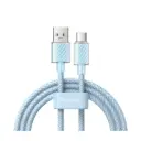 McDodo Type-C 6A Transparent 1.2m Blue Data Cable