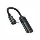 McDodo Type-C to Type-C and DC3.5mm Audio Adapter 0.12m (60W PD Charging+Music Play+Call Function)