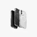 UNIQ iPhone 17 LifePro Xtreme Anti-Fingerprint Slim Frost Hybrid Case with MagClick