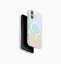 UNIQ iPhone 17 Iridescia Holographic Case with MagClick (Colorful Holo Quartz)