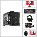 Blaze BL-770BBND Ryzen 7-7700, Nvidia GeForce RTX 5070 Graphic Card, 32GB DDR5 RAM, 1TB NVMe SSD, MSI B650M Motherboard | High Gaming Bundle Set (180Hz WQHD Monitor + Keyboard + Mouse + Headset + Mousepad)