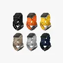 UNIQ Apple Watch (49/46/45/44/42/41/40mm) Fluo Watch Silicone Rubber Band