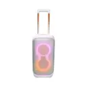 JBL PartyBox Stage 320 Portable Party Speaker Splash Proof with Wheels - White
