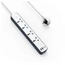 Wiwu Multi-Function 20W (2x Type-C, 2x USB, 4x SC) White Power Strip (S007)