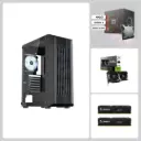 Aura BLACK Edition Pro Lite, RTX 5060, Ryzen 5 Series, 16GB/32GB DDR5 RAM, 500GB/1TB SSD, 1stPlayer H6 Case - Mid-Tier Gaming PC