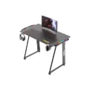 Twisted Minds A Design Carbon Fiber RGB Black Gaming Desk - 100x60x75(LxWxH)